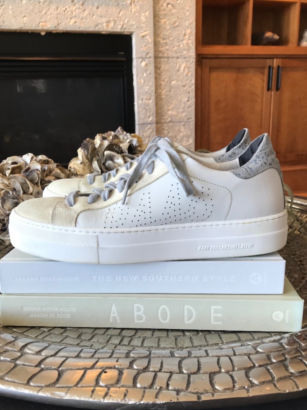 P448 ITALIAN LEATHER LUXURY SNEAKERS - Picture 5 of 16